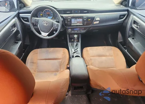 2016 Toyota Corolla L from USA, damaged, VIN 2T1BURHEXGC482865